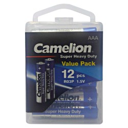 AAA Super Heavy Duty 12-PCS Value Pack Camelion